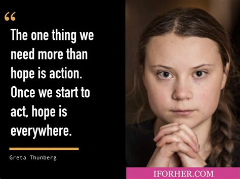 greta thunberg quotes on hope